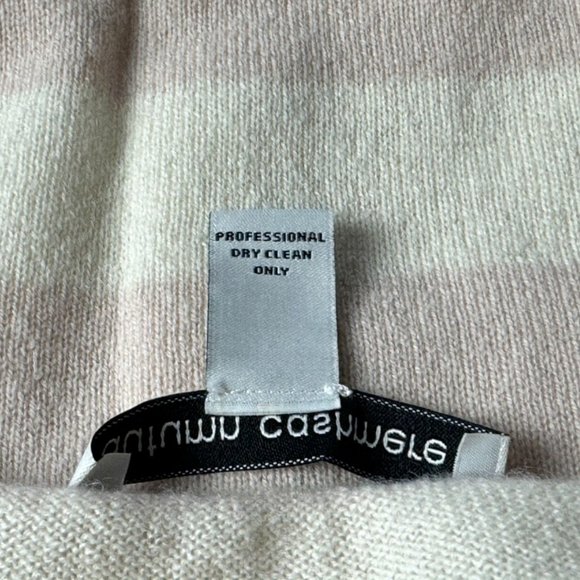 autumn cashmere Striped Pullover Sweater Women S EUC Lightweight Tie Long Sleeve - Picture 10 of 10